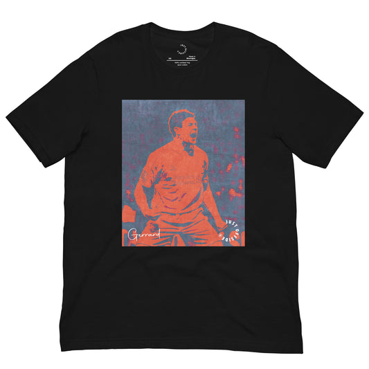 Liverpool Gerrard T-Shirt (Black)