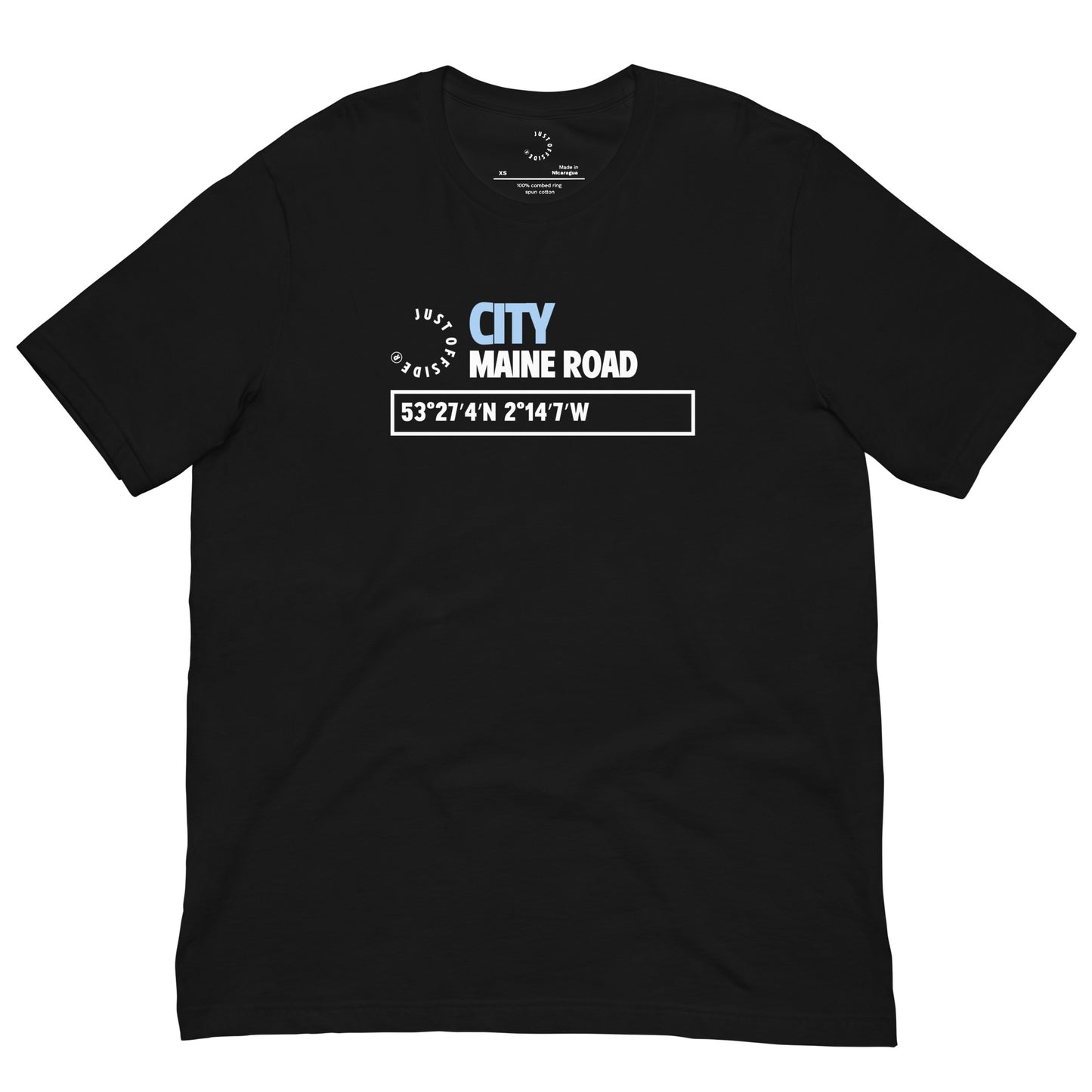 Man City Coordinates T-Shirt (Black)