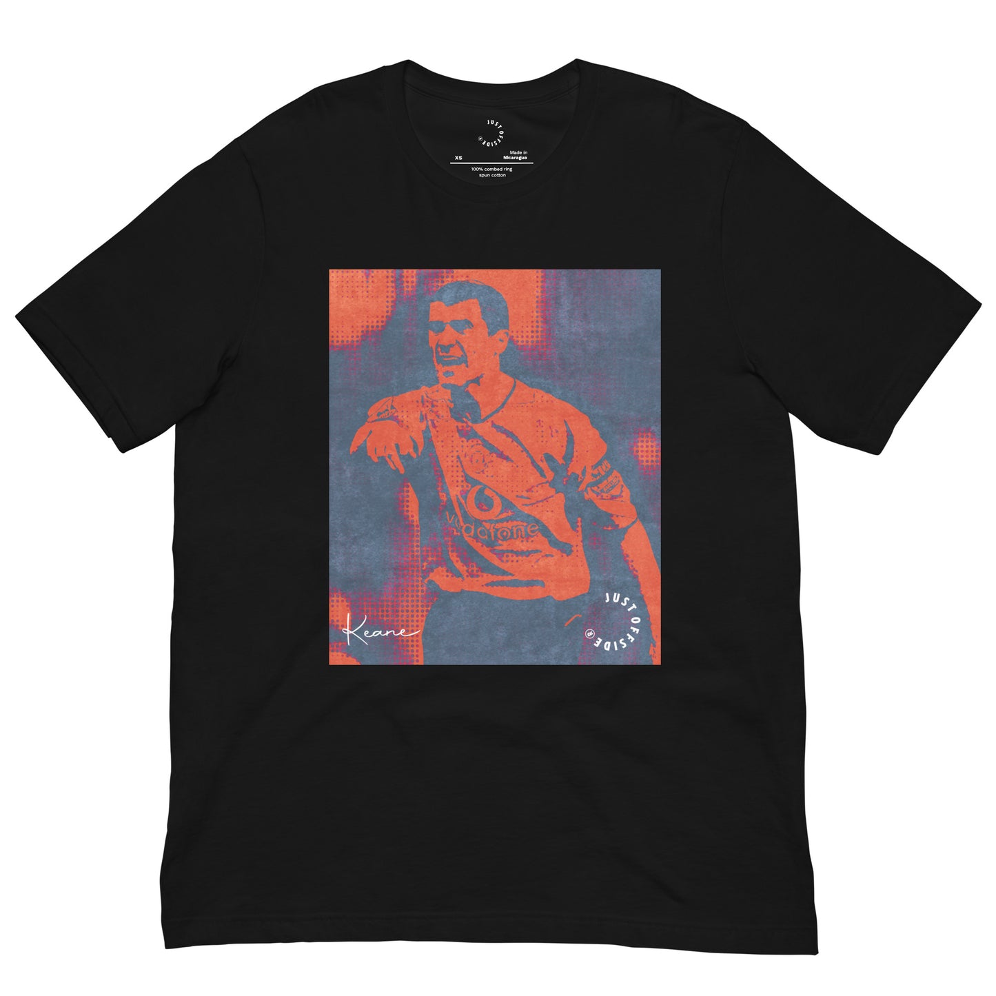 Man Utd Keane T-Shirt (Black)