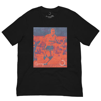 Tottenham Gazza T-Shirt (Black)