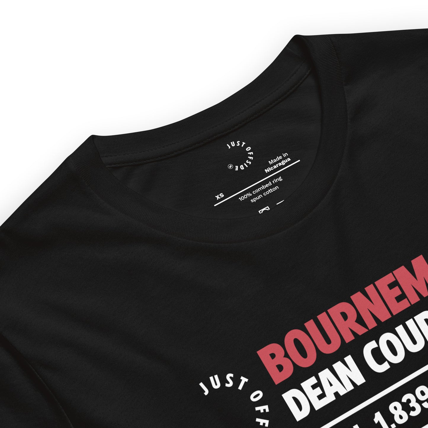 Bournemouth Coordinates T-Shirt (Black)