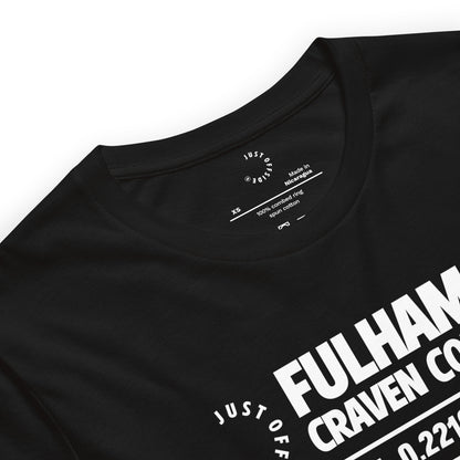 Fulham Coordinates T-Shirt (Black)