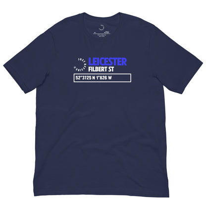 Leicester Coordinates T-Shirt (Navy)