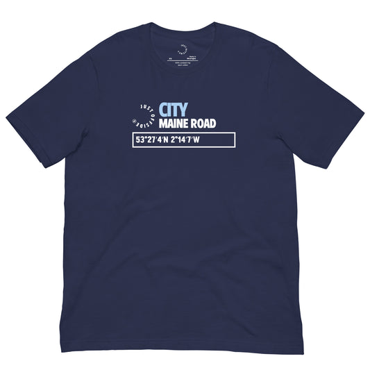 Man City Coordinates T-Shirt (Navy)