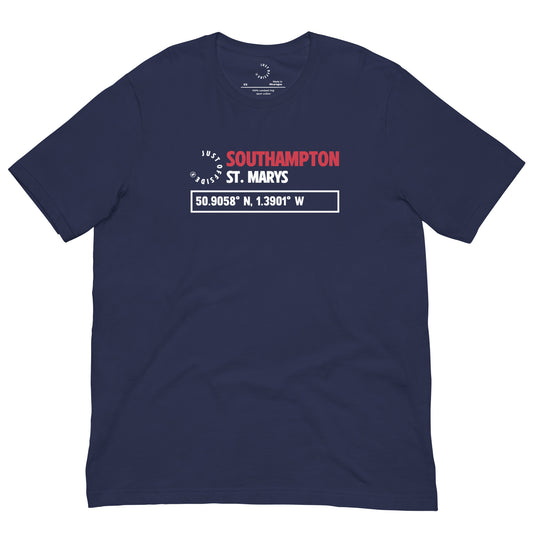 Southampton Coordinates T-Shirt (Navy)