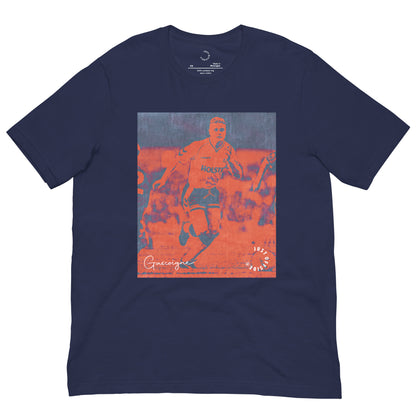 Tottenham Gazza T-Shirt (Navy)