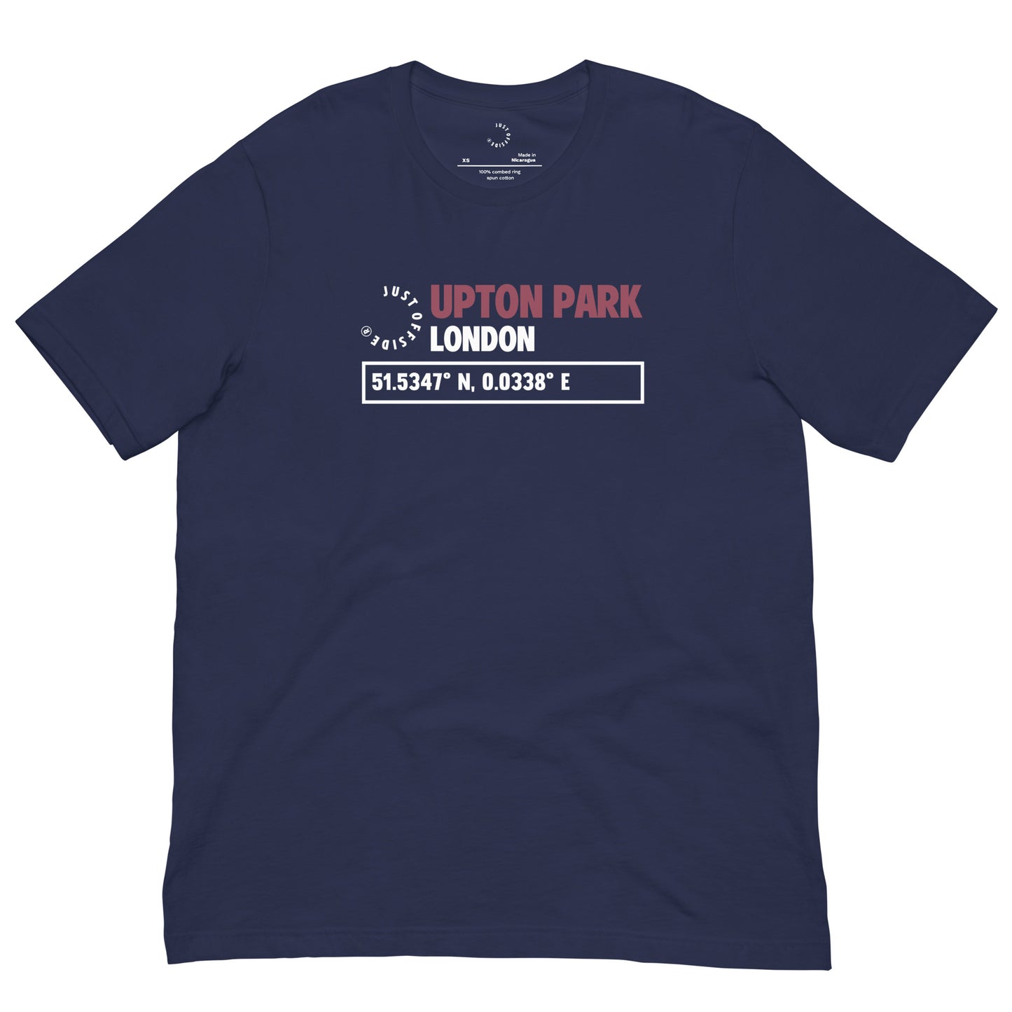 West Ham Coordinates T-Shirt (Navy)