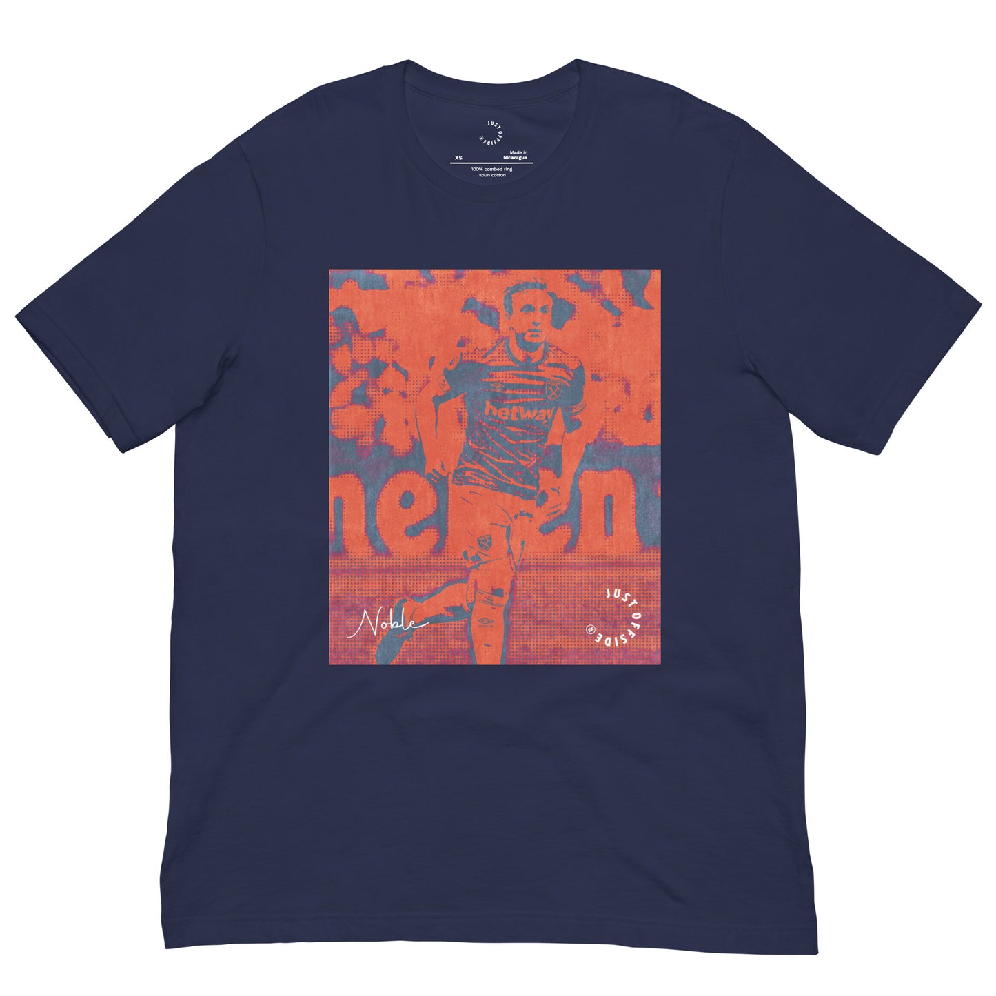 West Ham Noble T-Shirt (Navy)