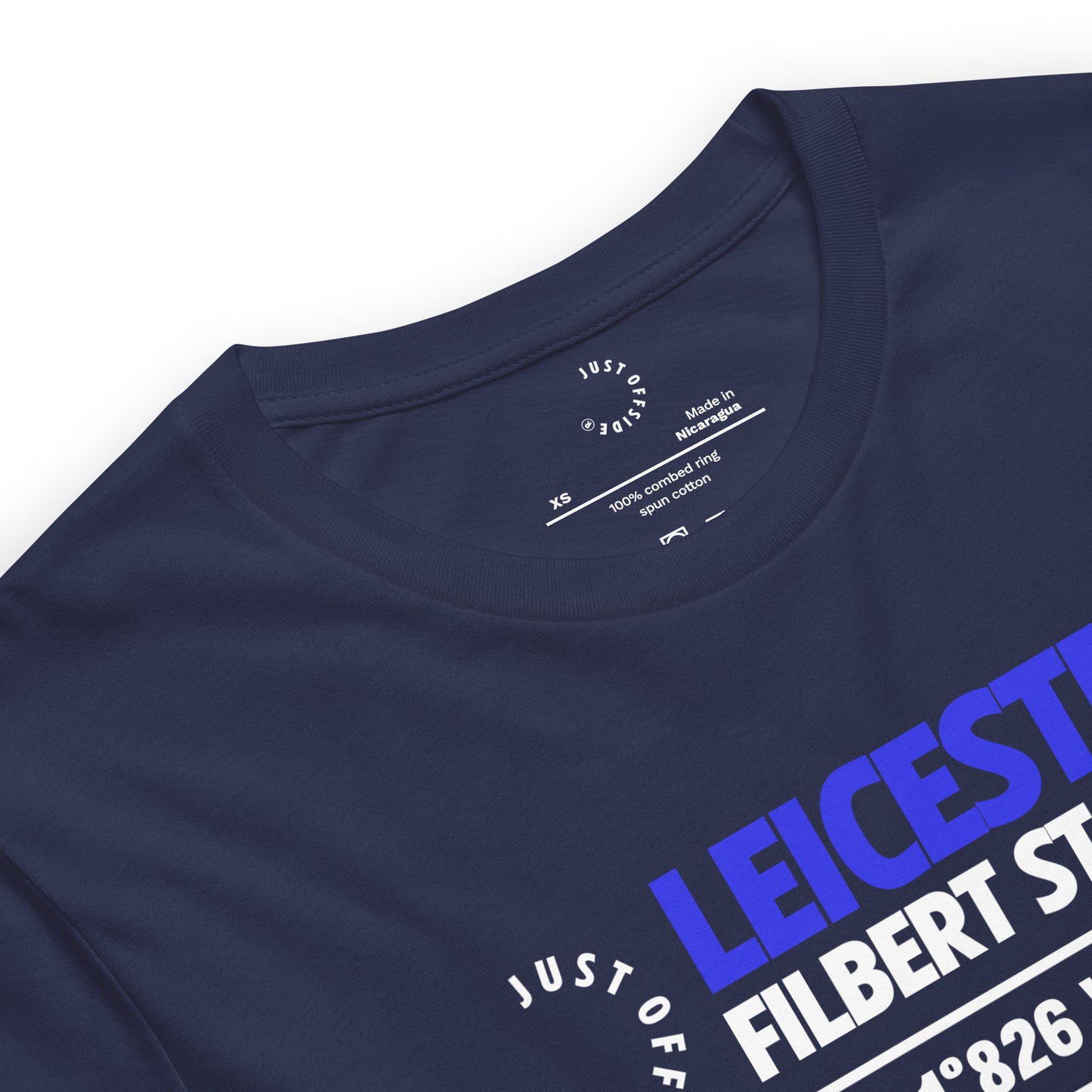 Leicester Coordinates T-Shirt (Navy)