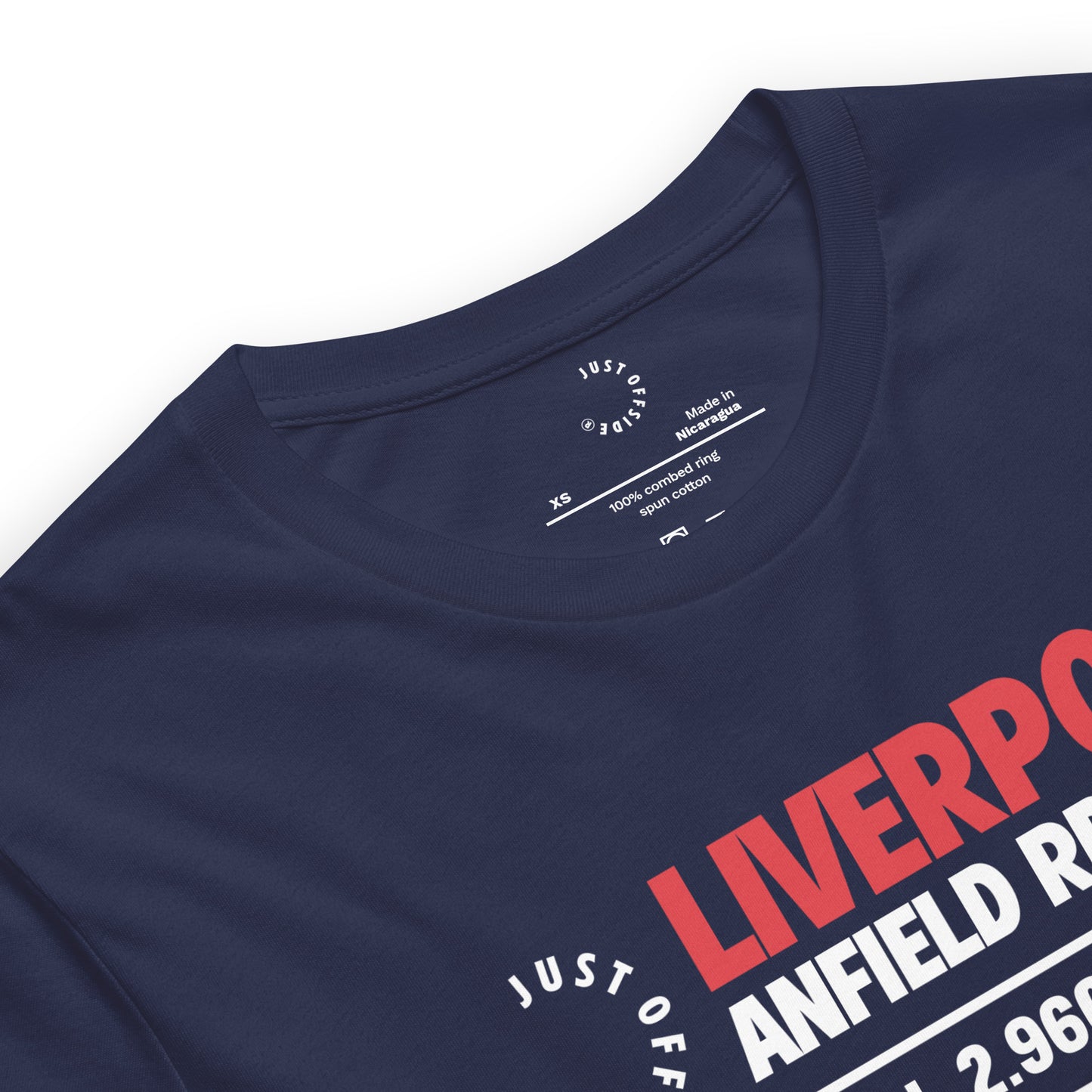 Liverpool Coordinates T-Shirt (Navy)