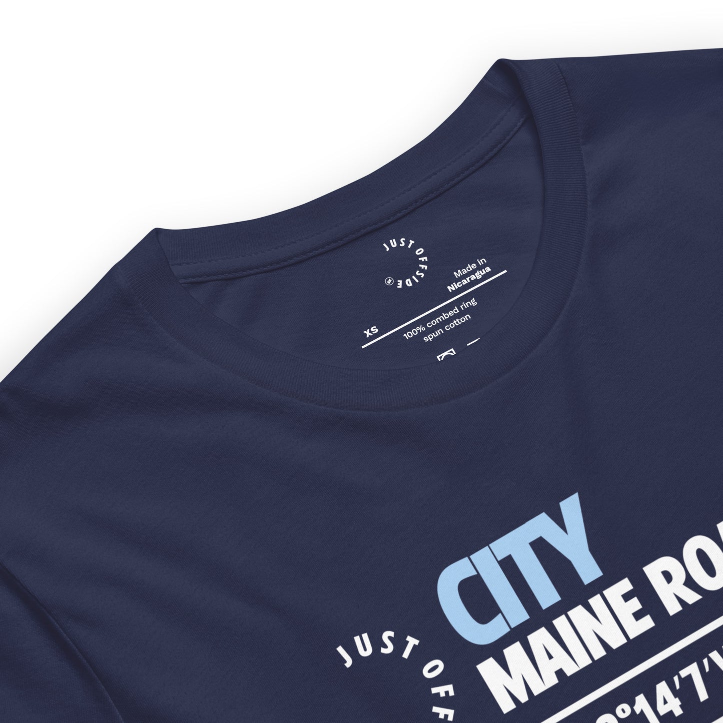 Man City Coordinates T-Shirt (Navy)