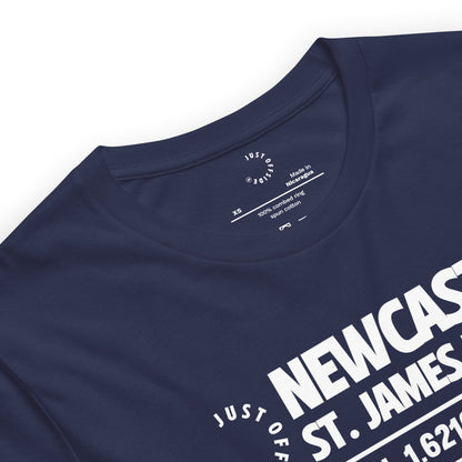 Newcastle Coordinates T-Shirt (Navy)