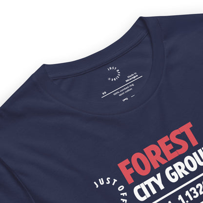 Nottingham Forest Coordinates T-Shirt (Navy)