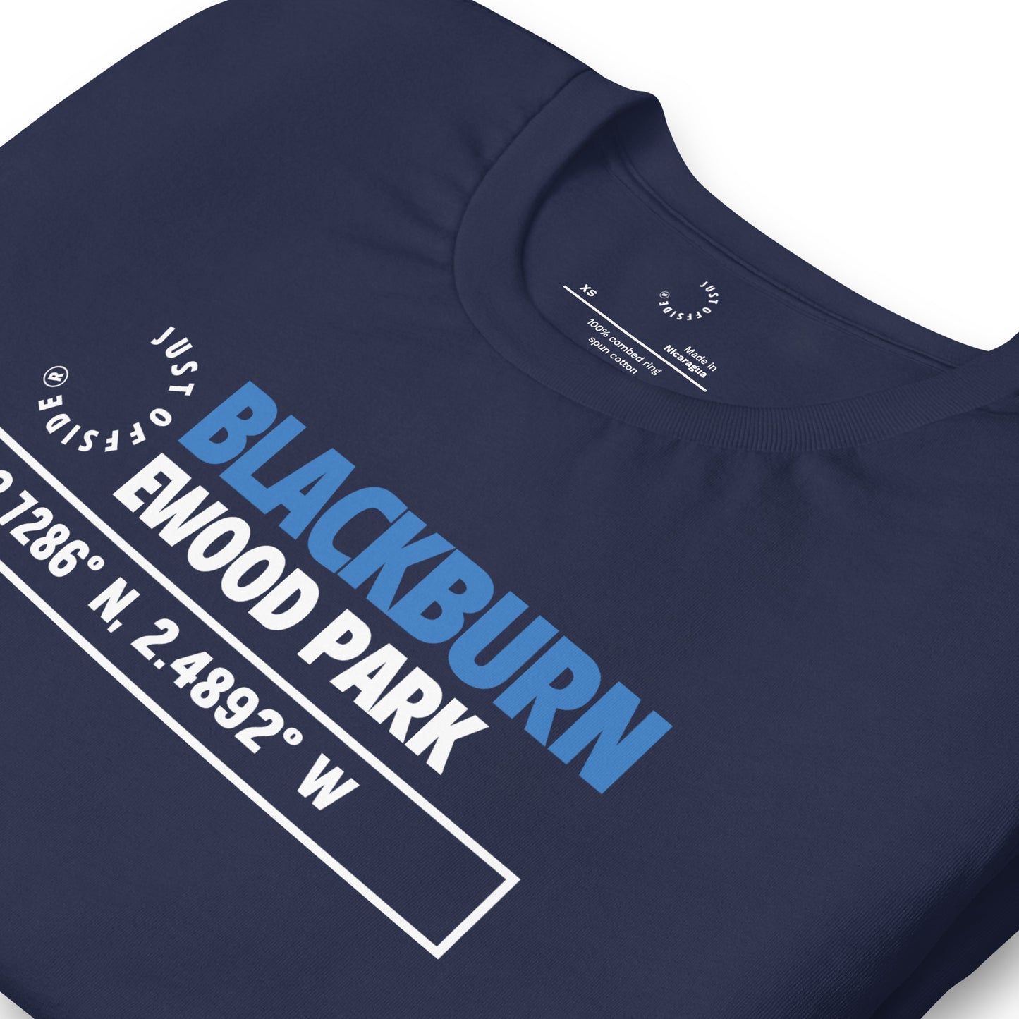 Blackburn Coordinates T-Shirt (Navy)