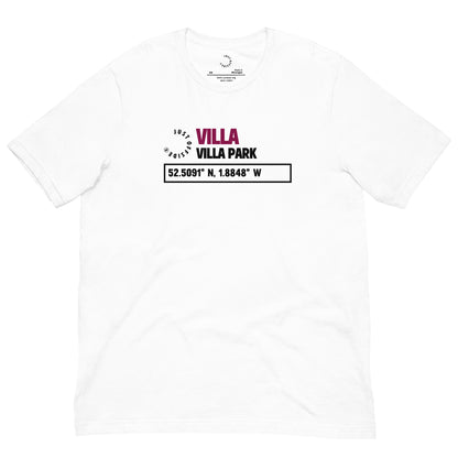 Villa Coordinates T-Shirt (White)