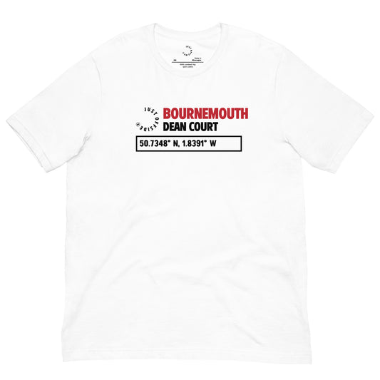 Bournemouth Coordinates T-Shirt (White)