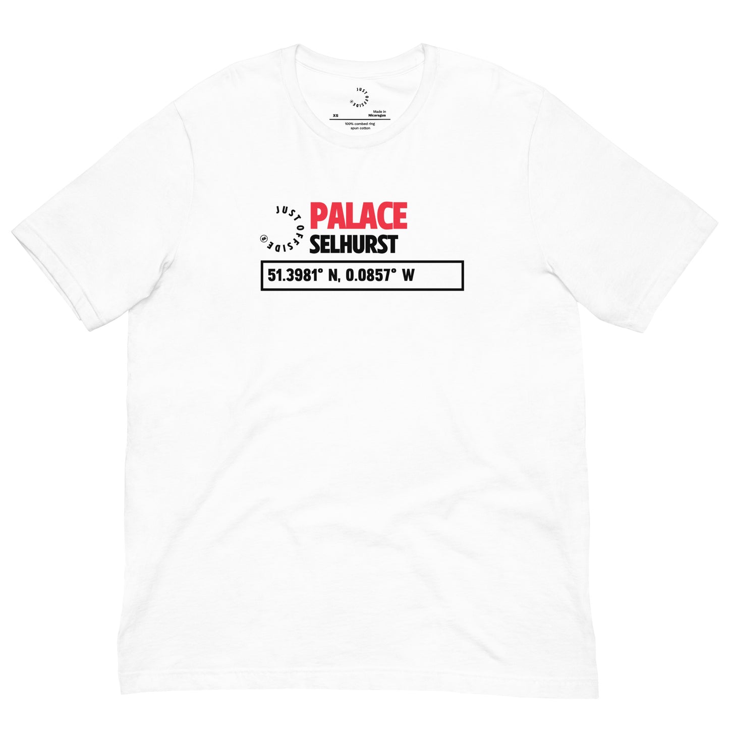 Crystal Palace Coordinates T-Shirt (White)