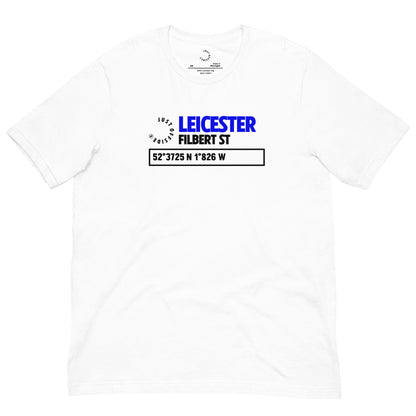 Leicester Coordinates T-Shirt (White)