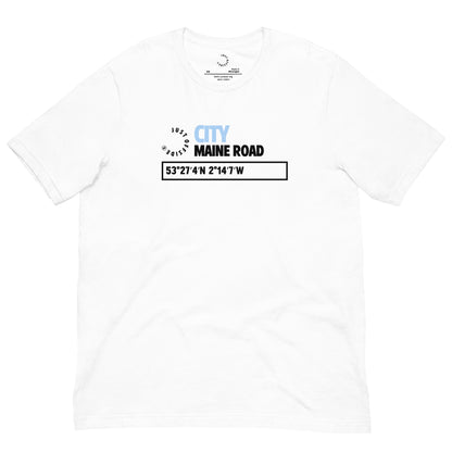 Man City Coordinates T-Shirt (White)