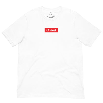 Man Utd Box T-Shirt (White)