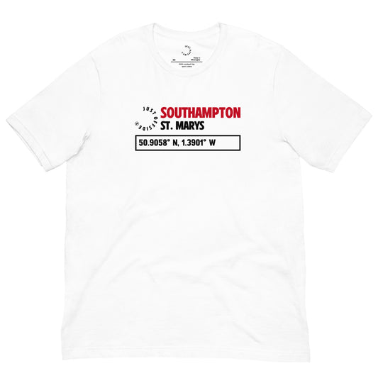 Southampton Coordinates T-Shirt (White)