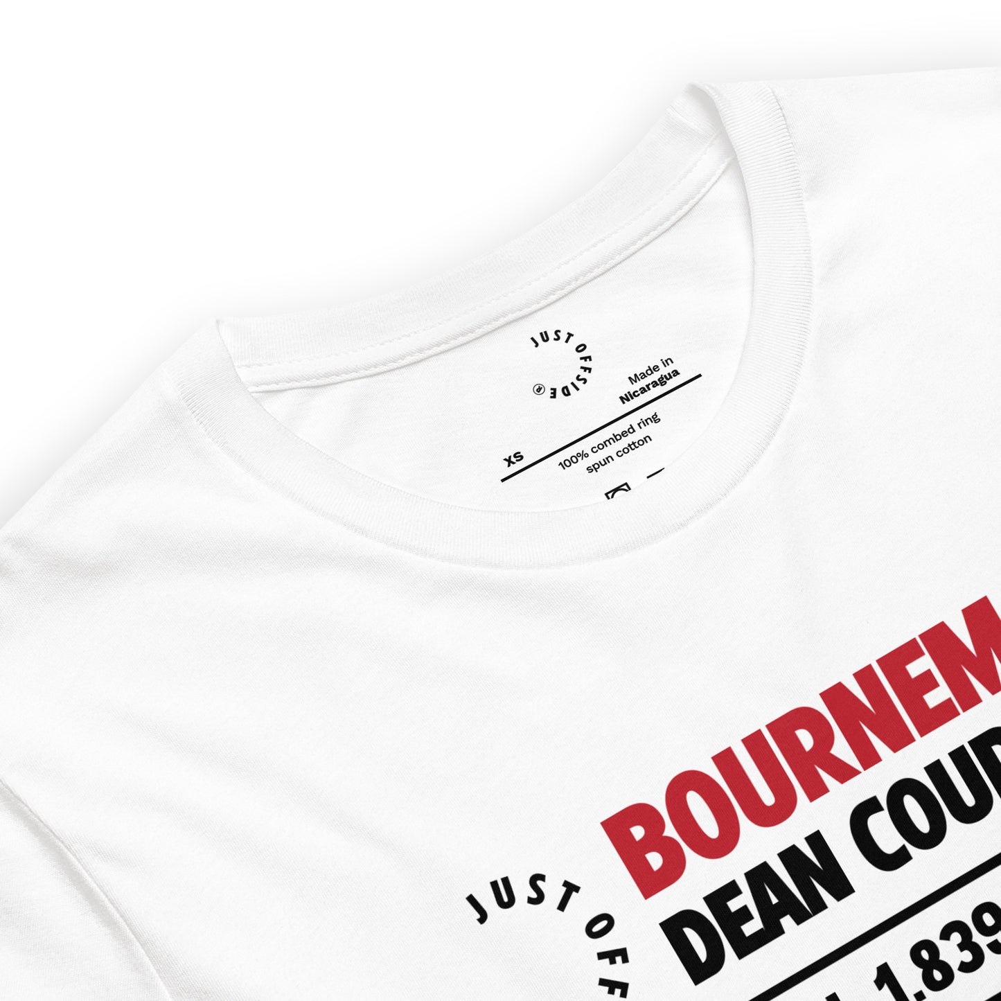 Bournemouth Coordinates T-Shirt (White)