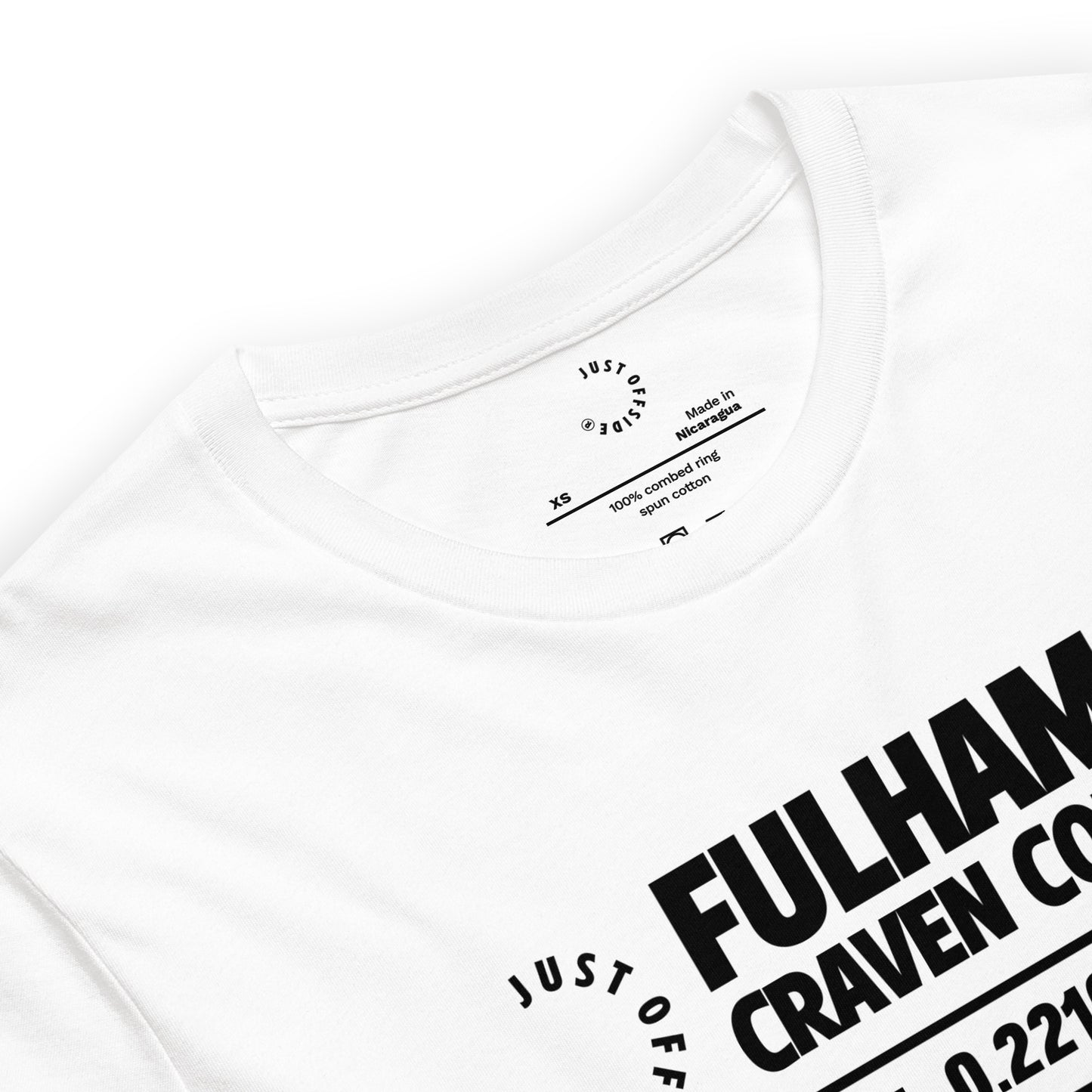 Fulham Coordinates T-Shirt (White)