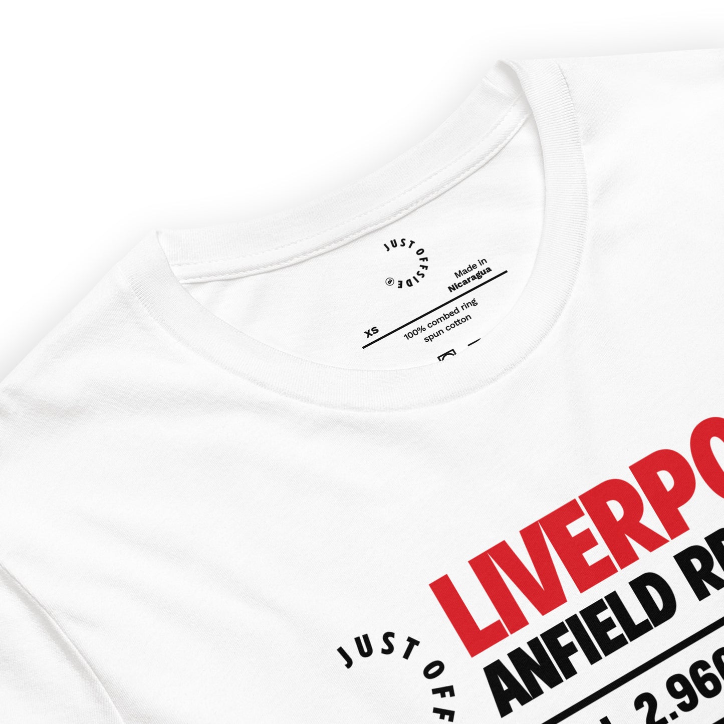 Liverpool Coordinates T-Shirt (White)