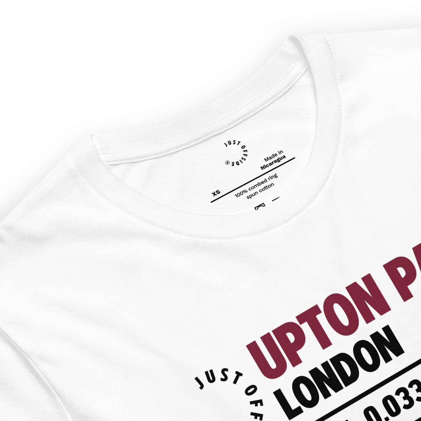 West Ham Coordinates T-Shirt (White)